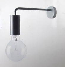 1 Wandleuchte Frandsen COOL WALL LAMP SCHWARZ MATT mit Schalter 220V-240 V  E27