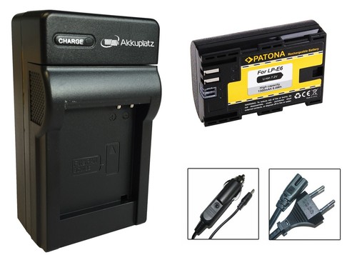 Ladegerät akku canon eos - ladegerät,