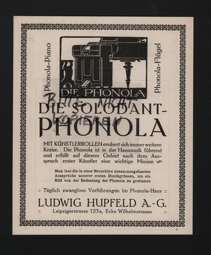 Leipzig werbung 1909 ludwig - werbung,