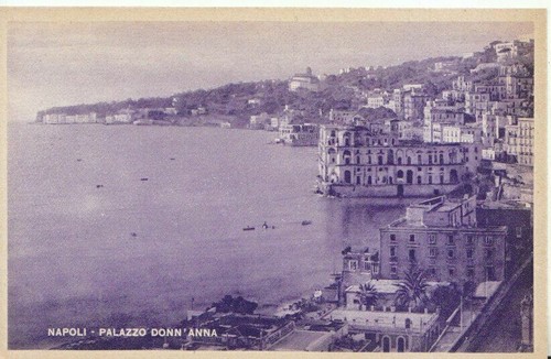 Italien postkarte neapel - -,