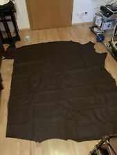 1 Lederhaut Rindnappaleder  braun antik ca. 198x148 cm ca. 4 Kg Gewicht