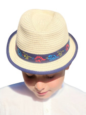 Kinder Papier Strohhut