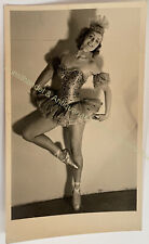 orig. Foto AK Tänzerin Tanz Frau Dame Mädchen um 1940 Ballett hübsche schöne