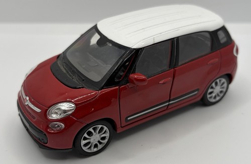 Welly fiat 500l rot die - welly, 1:36