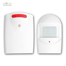 Ladenglocke / Durchgangsmelder, Funk Bewegungsmelder 120m Funkklingel 1/2x PIR