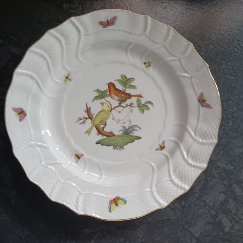 Herend platte speiseteller - platte,