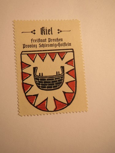 Kiel reklamemarke kaffee - kiel, hag