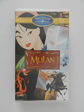VHS Video Kassette Mulan Walt