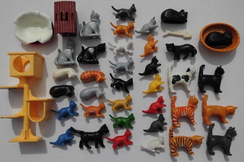 Playmobil tiere katzen - -,