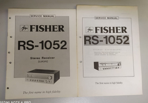 Fisher service manual - service,