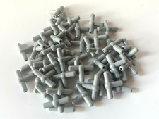 LEGO ® Pneumatik 50 x T-Stück / Schlauchverbinder / light bluish gray / Neuware