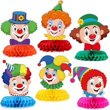 Clown Tischdeko Karneval