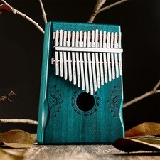 Daumenklavier Kalimba 17 Tasten – Lotus Design, warmer Klang, Handgefertigt
