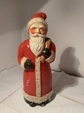 Alter sehr schöner Weihnachtsmann oder Nicolaus aus Kunststoff 