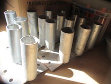 8x Bauzaun-/ Mobilzaun- Bodenplatte Bauzaunfuß Standfuß f. Bauzaun