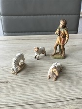 Schäfer Krippe Krippenfiguren Ton Keramik Weihnachten