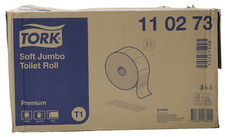Tork 110273 weiches Jumbo Toilettenpapier 2-lagig,weiß,6 x 1.800 Blatt(10800 bl)