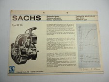 Sachs ST76 Stationär Motor