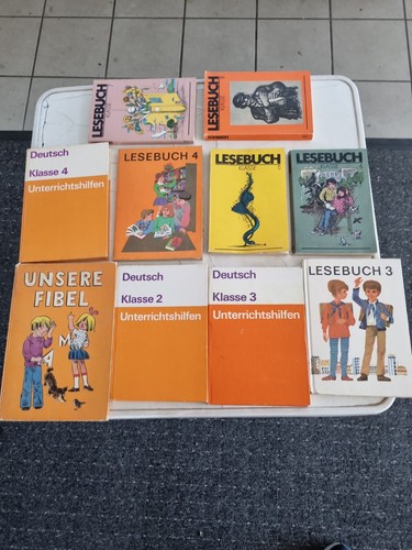 10x ddr schulbuch lesebuch - ddr-, +