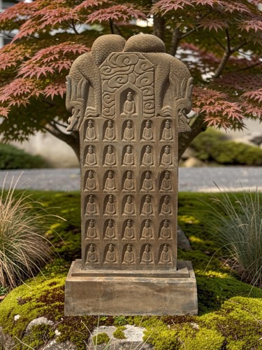 Buddhistische steinstele 1000 - buddhistische,