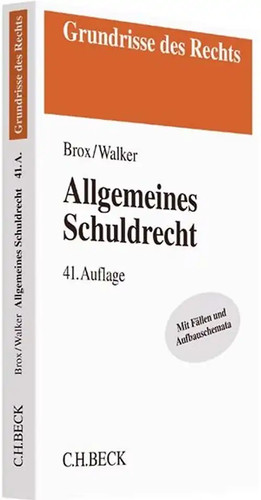 Allgemeines schuldrecht - allgemeines,