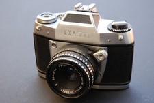 EXA 500 Spiegelreflex-Kamera | VEB Pentacon Dresden | Objektiv Domiplan 2,8 / 50