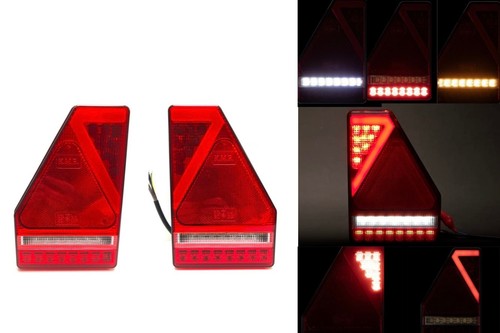 Led rückleuchte dreieck - 2x,