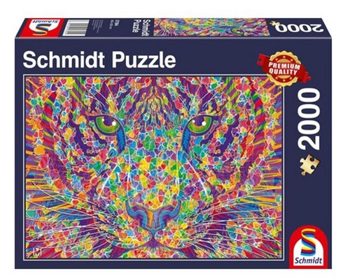 Puzzle wild heart tiger - puzzle,