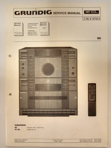 Grundig service manual - grundig,