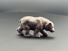 seltener Braunbär, Hohlfigur, kein Lineol/Elastolin, Massefiguren, Massetier 