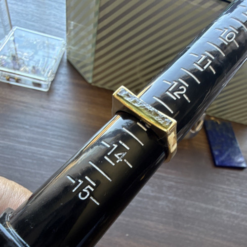 Moldavit gelbgold vergoldet - gelbgold,