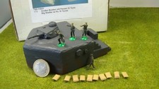 Bunker Panzer iV Turm gebaut TS - Modellbau 1 : 72 mit Zusatzmaterial Wehrmacht