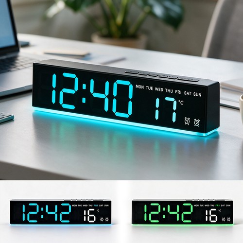 Led wecker digital alarm - led,