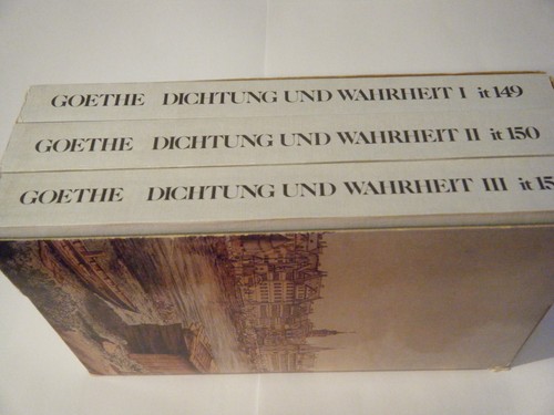 Goethe dichtung und wahrheit - und,