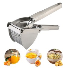 Kartoffelpresse Edelstahl Presse Reibe Kartoffel Küchenpresse Obst Küchenreibe