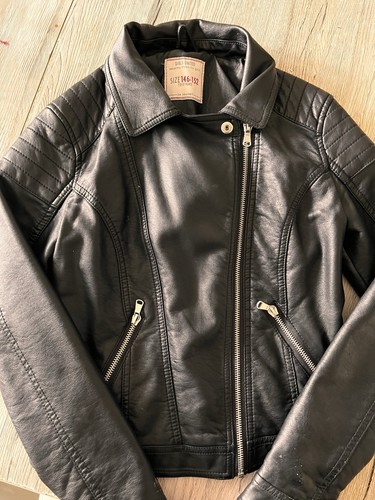Imitat lederjacke mädchen - imitat,