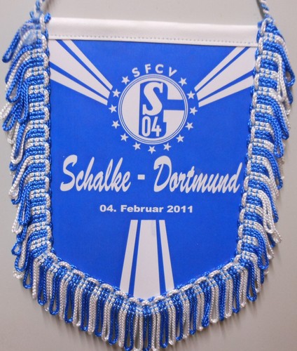 Schalke wimpel banner derby - schalke,