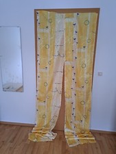 Übergardinen, 2 Schals, mit Band