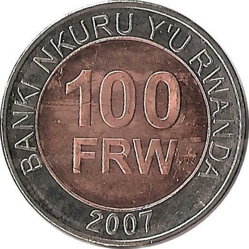 Ruanda 100 amafaranda 2007 - 100,