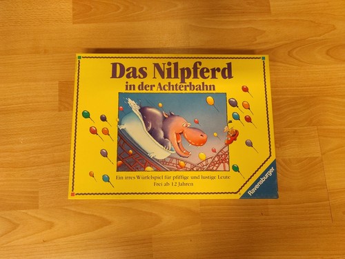 Das nilpferd der - der, achterbahn