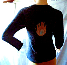 VINTAGE ANGORA DESIGNER STRICK