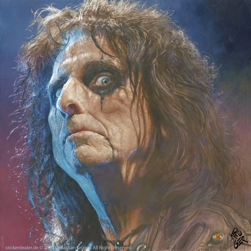 Aufkleber sticker alice cooper - alice,