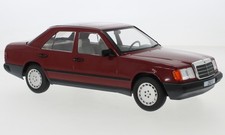 Mercedes W124 260E 1984 dunkel rot Modellauto 18284 MCG 1:18