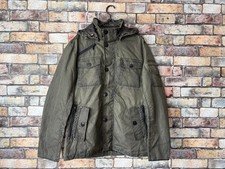 Herrenjacke, Wellensteyn, Retro, SprayTec, Armygrün, Übergangsjacke, Gr.L