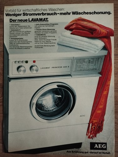 Orig reklame werbung 1976 - reklame,