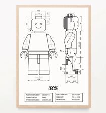 Lego Figur Patent - Poster