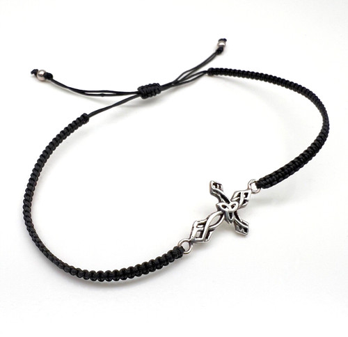 Armband kreuz 2x1 silber - kreuz, cm