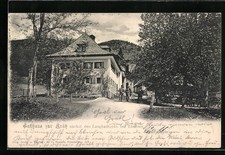 Ebensee, Gasthaus zur Kräh, Ansichtskarte 