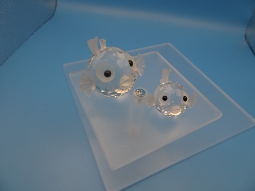 Swarovski figuren kugelfisch - figuren,