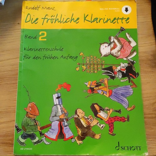Die fröhliche klarinette - klarinette, band
